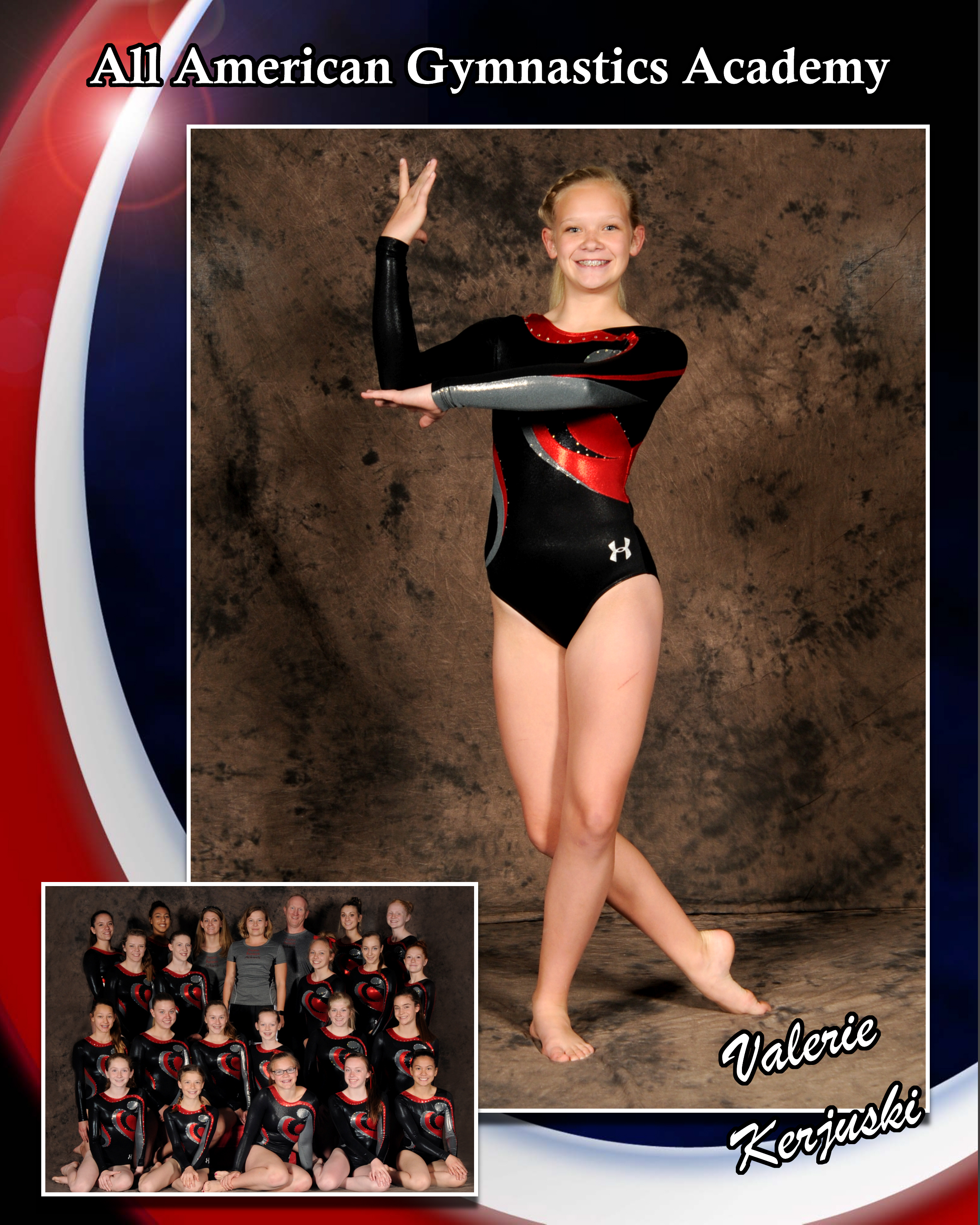 JKP Sports athlete photography design